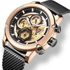 NAVIFORCE 9167 Montre-bracelet pour homme à la main lumineuse de style commercial Montre à quartz