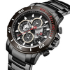 NAVIFORCE NF9174 Style militaire complet en acier hommes montre-bracelet calendrier étanche montre à quartz