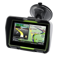 Navigation GPS de voiture de moto étanche à écran tactile 4.3inch NAV 8GB