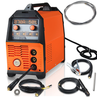 NBM-270 220V multifonction MIG / MMA / impulsion / Double impulsion / ascenseur TIG aluminium soudeuse Machine affichage