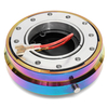 Neo Chrome universel 1, 5 pouces rapide à libération rapide volant adaptateur 6 boulon