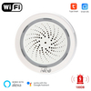 NEO Tuya Alarme sirène WiFi 2, 4 GHz sans fil APP Télécommande 100 dB Alarme sonore avec capteur de température et d