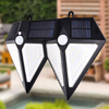 Énergie solaire 80 LED PIR Lampe de jardin extérieure à capteur de mouvement,  étanche