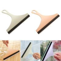 Nettoyant grattoir en verre haute qualité Soft brosse en verre en plastique essuie-glace miroir simple brosse de nettoya