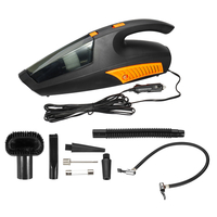 Nettoyant pour aspirateur de voiture 12V portable automatique filaire sec humide avec pression des pneus filaire