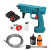 Nettoyeur à eau pour lave-auto sans fil 88VF avec pistolets de lavage de voiture sans fil/1/2 Batterie pour Makita