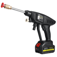 Nettoyeur à eau sans fil pour laveuse à haute pression pour lave-auto avec nettoyeur à eau avec 12 V/25 V Batterie