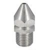 Nettoyeur À Pression Drain Dégout Nettoyage Buse Jetter 4 Jet 1/4 Pouce Mâle
