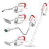 Nettoyeur à vapeur multifonction 600 à 5 têtes de brosse Deerma DEM-ZQ610 1600 W Nettoyant de cuisine léger Grattoir à v