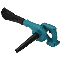 Nettoyeur de feuilles de poussière de vide de ventilateur de poche électrique 2 en 1 pour Makita 18V Batterie