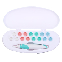 Nettoyeur doreille en spirale rotatif avec 15 Soft outils de retrait de sécurité pour le cérumen