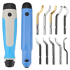 NG1000 NB1100 outil débavurage de grattoir de poignée de bavure 10 pièces Kit doutils de coupe de lame de coup