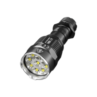Nitecore TM9K LTP 9800 Lumen Lampe de Poche Tactique Résistant au Froid 4000mAh USB-C Rechargeable IP68 Étanche LED Torc