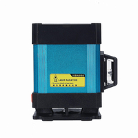 Niveau de laser 3D 3D ligne 360 ° auto nivelant horizontalement vertical avec le sac