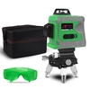 Niveau Laser 12 lignes niveau 3D auto-nivelant 360 croix horizontale et verticale niveau Laser vert Super puissant avec