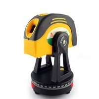 Niveau laser de ligne de fil de laser de briseur avec 5m * 25mm Ruban à mesurer Mesure de niveau de laser Instrument de