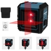 Niveau Laser HANMATKE LV2 avec 2 lignes horizontales/verticales séparées par ligne de niveau Laser de mesure automatique