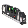 Niveau laser Niveau à bulle Ligne Lasers Règle Horizontal Règle Ligne Mesure Outils Standard ajusté