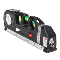 Niveau laser Niveau à bulle Ligne Lasers Règle Horizontal Règle Ligne Mesure Outils Standard ajusté