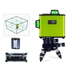 Niveau vert 3D auto nivelant 12 lignes Croix verticale horizontale 360 ​​degrés