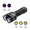 Niwalker Esquare ES2 6500LM bricolage lumière blanche polyvalente et 365nm UV lampe de poche EDC 21700 Mini torche recha