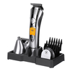 NK580 7 en 1 kit de toilettage pour hommes avec tondeuse pour tête nez tondeuse à cheveux rasoir rechargeable rasoir éle