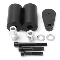 No Cut Black Frame Sliders Sport Bike Crash Pour Yamaha YZF R6 03-05 R6S 06-09
