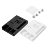 Noir / Blanc Ultra-mince V8 ABS Boîtier Boîtier de protection pour Raspberry Pi B+/2/3 Model B
