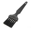 Noir 4 x 4cm poignée en plastique plat anti-statique brosse ESD