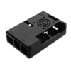 Noir ABS Boîtier Exclouse avec Trou Ventilateur Pour Raspberry PI 3 Modèle B+