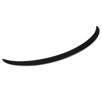 Noir brillant de becquet de lèvre de coffre de coffre arrière de voiture pour le style de Mercedes Classe W117 C117 Amg