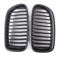 Noir mat grilles de calandre pour la berline BMW Série 5 F10 10-14