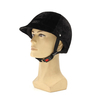 Noir équestre chevalier casque velours casque chapeau hommes femmes pour l