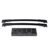 Noir réglable de barre transversale de support de toit en aluminium pour Toyota RAV4 2013-2017