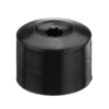 Noir Roue Écrou Boulon Tire Vis Couvercle Cap Pour VW Passat Golf Polo Tiguan Jetta