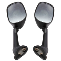 Noir rétroviseur vue moto pour Yamaha yzf -r1 07-08