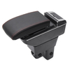 Noir ABS Voiture Accoudoir Console Rangement Organisateur pour Honda Fit Jazz 2009-2013