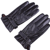 Noire des points coupe-vent doigts des gants d