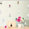 Noël 2017 Funlife Enfants Chambre Décoration Stickers muraux Arbre de Noël Forêt Décoration