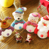 Noël 2017 LED Lumières Bonhomme de neige Santa Claus Ornement Sapin de Noël Party Decor Décoration de bureau