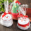 Noël bonhomme de neige père noël gâteau darbre modélisation serviette en coton jouets créatifs cadeaux