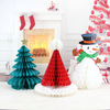 Noël bricolage décorations arbre chapeau bonhomme de neige peigne balle fête de Noël pendentif et gouttes ornements four