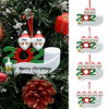 Noël Famille Père Noël Arbre de Noël Hanging Family Ornament Décorations Cadeaux