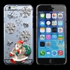 Noël main cadeau bling Santa Claus couverture de cas pour l