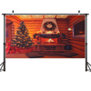 Noël photographie fond suspendus tissu enfants Photo Studio toile de fond décoration