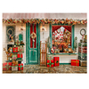 Noël photographie toile de fond Photo fond Studio accessoires de décoration de fête à la maison
