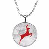 Noël Père Noël Arbres Cadeau Lumineux Collier Noctilucent Chaîne