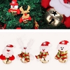 Noël père noël bonhomme de neige cloches arbre de noël suspendu décoration pendentif décor