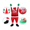 Noël père noël pendentif décor suspendu gros vêtements de père noël bonne année porte fenêtre voiture décoration