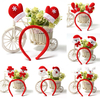 Noël Santa Snowflakes Headbrand Hair Bande Accessoires